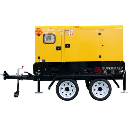 40KW移动拖车式机组